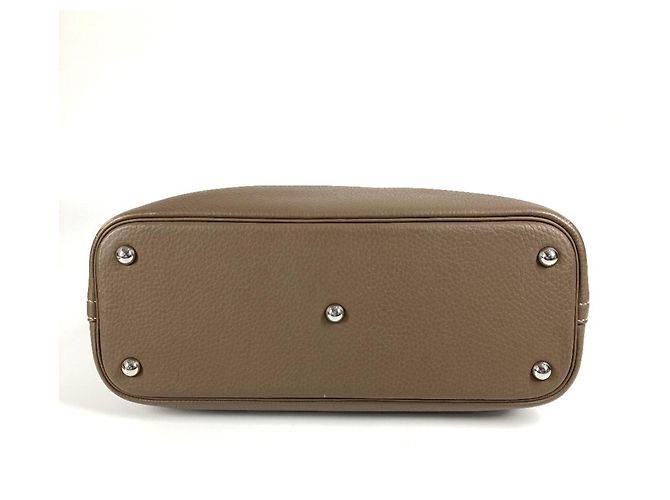 Borsa Hermès Bolide 31 in grigio Etoupe Marrone Taupe - vista 5