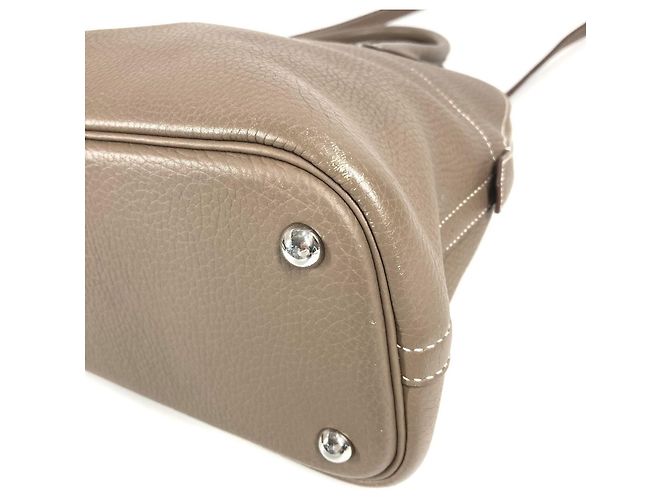 Borsa Hermès Bolide 31 in grigio Etoupe Marrone Taupe - vista 6