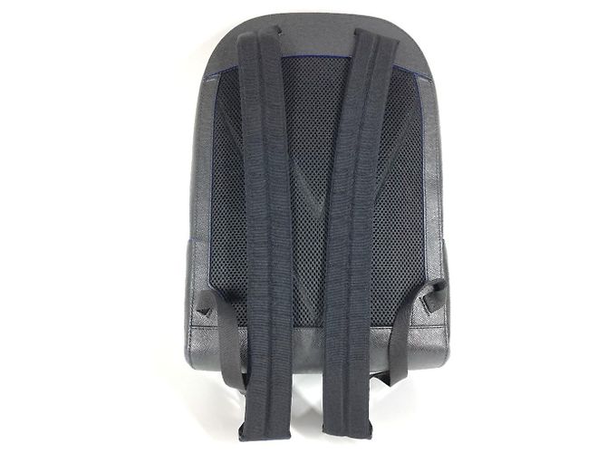 Borsa a tracolla Anton in Taiga di Louis Vuitton Nero Blu Multicolore Grigio - vista 2