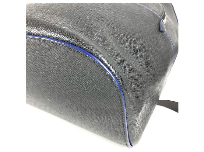 Borsa a tracolla Anton in Taiga di Louis Vuitton Nero Blu Multicolore Grigio - vista 6