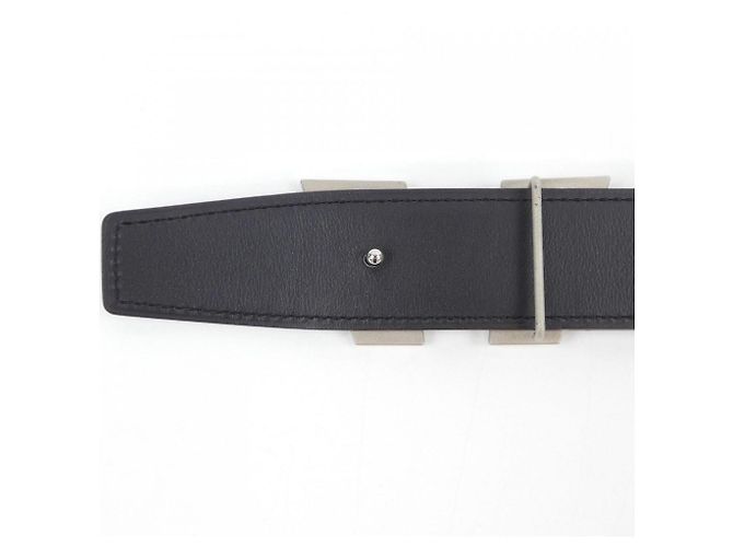 H Takeoff 32mm Wendegürtel von Hermès Schwarz - Ansicht 3