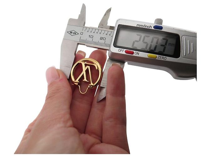 ORECCHINI LOUIS VUITTON LOUISE PM M00396 ORECCHINO IN METALLO D'oro - vista 9