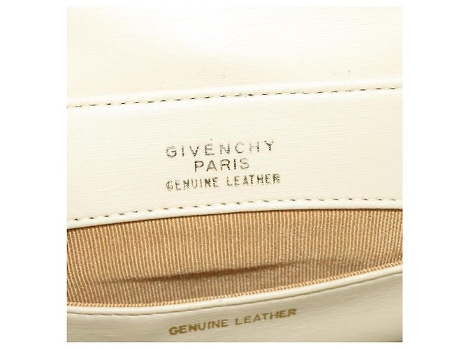 Givenchy 4G Schultertasche aus Leder Weiß - Ansicht 6