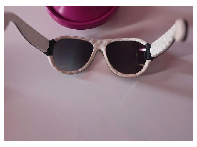 Occhiali da sole Chanel Aviator Neri Nero - vista 3