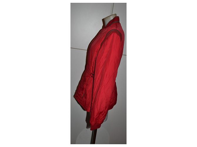 Philosophy Di Alberta Ferretti Chaqueta acolchada de invierno Philosophy Alberta Ferretti roja algodón - vista 3