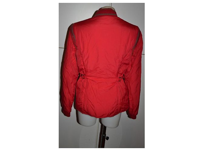 Philosophy Di Alberta Ferretti Chaqueta acolchada de invierno Philosophy Alberta Ferretti roja algodón - vista 4