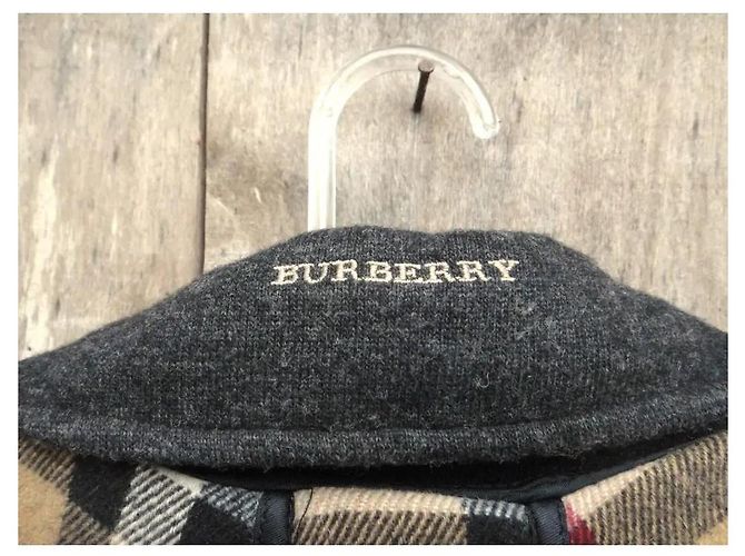 Abrigo Burberry London Duffle de lana gris oscuro Gris antracita - vista 7