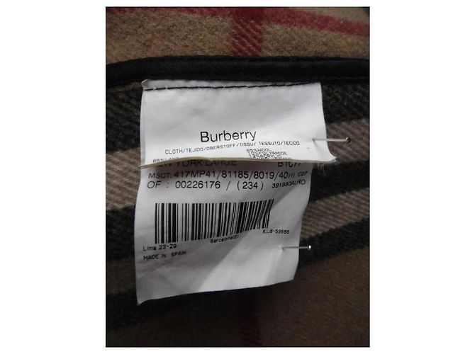 Abrigo Burberry London Duffle de lana gris oscuro Gris antracita - vista 8