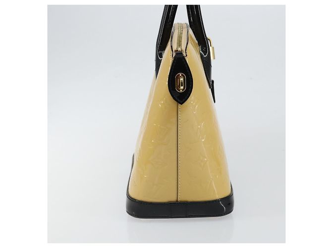 Borsa Lockit Louis Vuitton Monogram Vernis PM Beige - vista 3