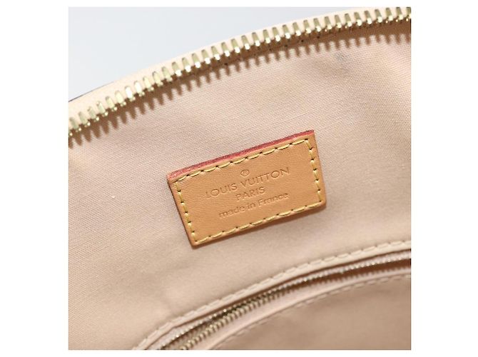 Borsa Lockit Louis Vuitton Monogram Vernis PM Beige - vista 6