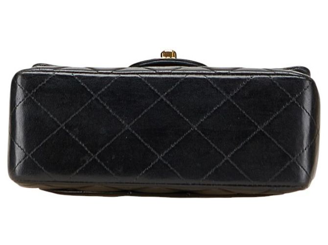 Borsa a Spalla Chanel Mini Matelassé Coco Mark con Catena Nero - Ansicht 3