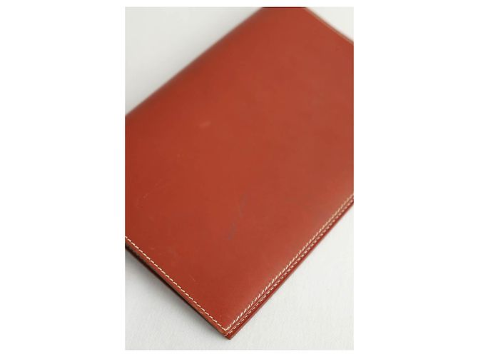 Hermès Quaderno in pelle Marrone - vista 2