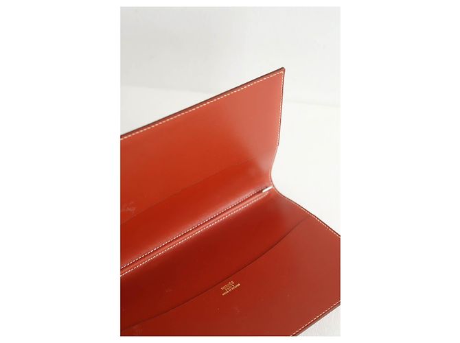 Hermès Quaderno in pelle Marrone - vista 3