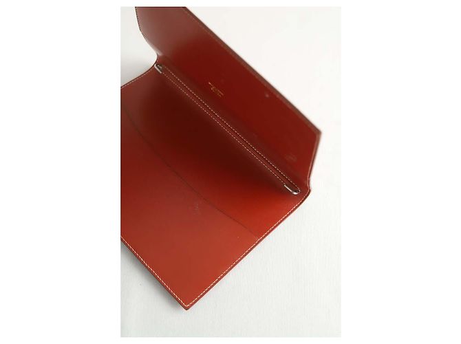 Hermès Quaderno in pelle Marrone - vista 4
