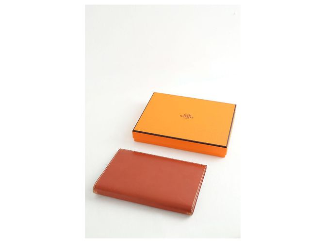 Hermès Quaderno in pelle Marrone - vista 6