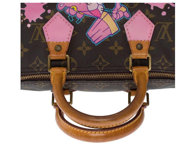 Bolso LOUIS VUITTON Speedy en Lona Marrón - 1322512142 Castaño - vista 9