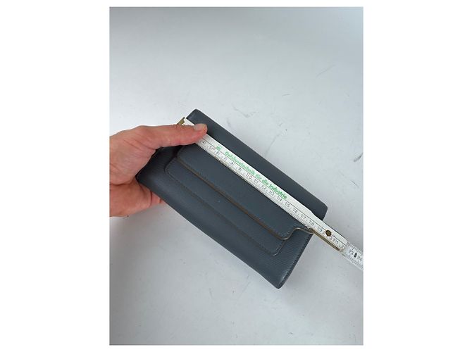 Vintage Marni Leather Wallet Blue - view 10