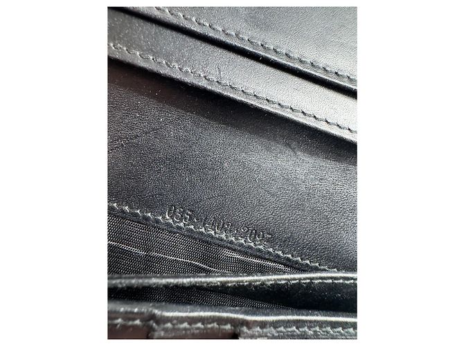 Vintage Gucci Leather Wallet Black - view 9