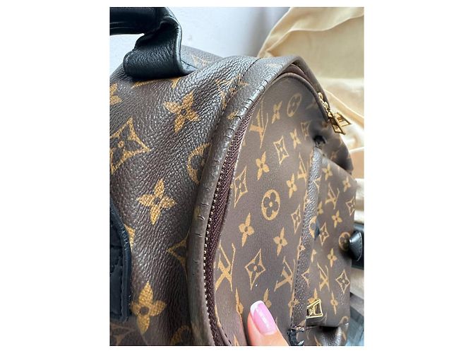 LOUIS VUITTON Monogramm Palm Springs Kastanie - Ansicht 7