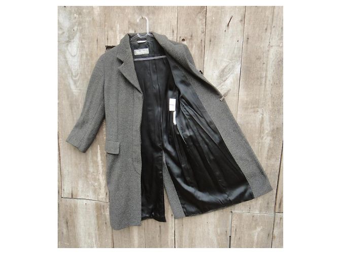 Abrigo Max Mara de lana gris - vista 5
