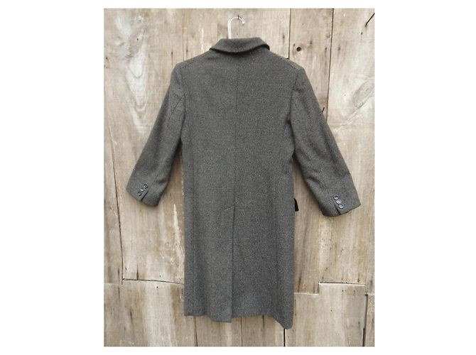 Abrigo Max Mara de lana gris - vista 6