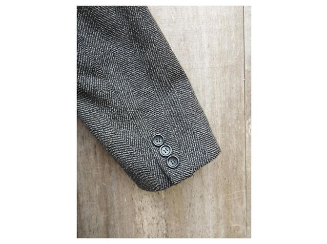 Abrigo Max Mara de lana gris - vista 7