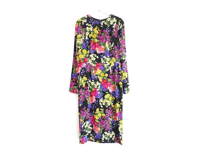 Vestido ajustado con estampado Primrose de Dolce & Gabbana Multicolor - vista 2