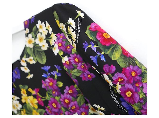 Vestido ajustado con estampado Primrose de Dolce & Gabbana Multicolor - vista 4