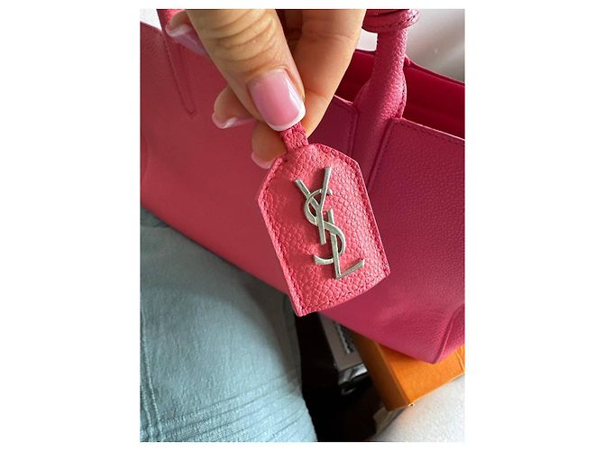 Cabas Rive Gauche Saint Laurent Rosa - vista 6