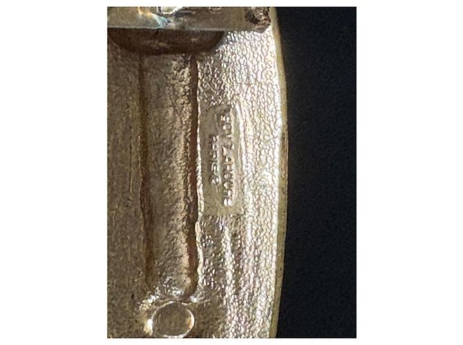 Orecchini a clip oversize Guy Laroche dorati in metallo D'oro - vista 6