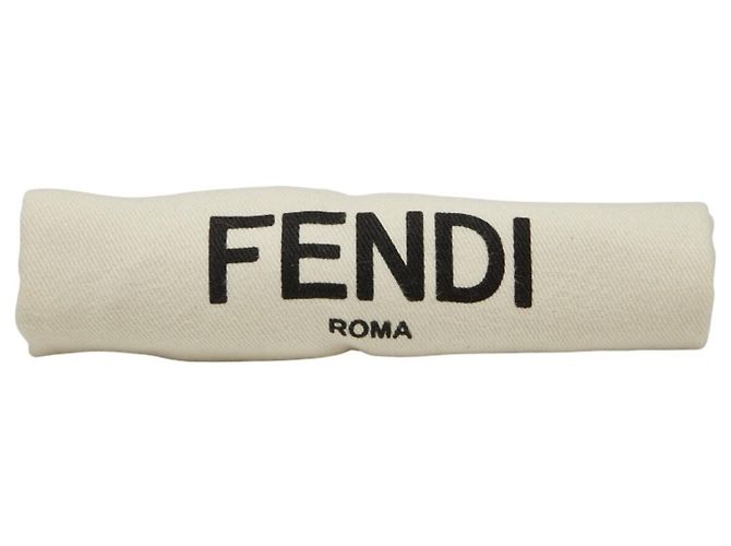 Borsa a spalla Fendi Carlito con borchie Nero - vista 13