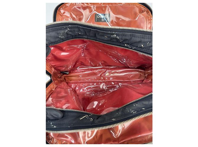 Borsa Boston in tela nera della linea Travel di Chanel 286 - vista 16