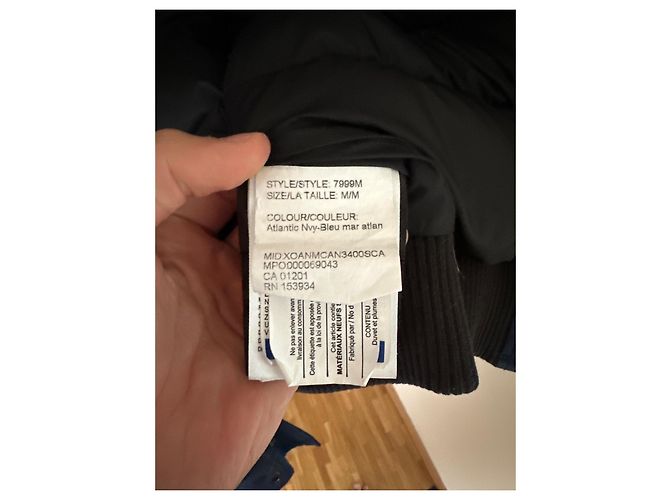 Canada Goose Giacca da aviatore Arctic-Tech blu navy - vista 5