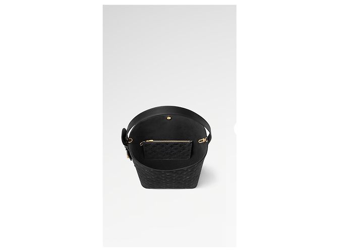 Borsa Louis Vuitton All In GM Nera in Pelle Nero - vista 3