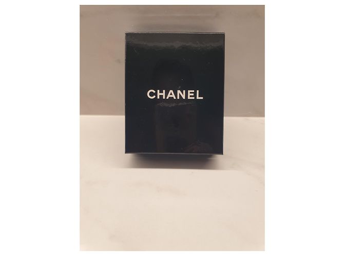 Chanel Spiegel-Logo-Ohrringe Golden - Ansicht 8