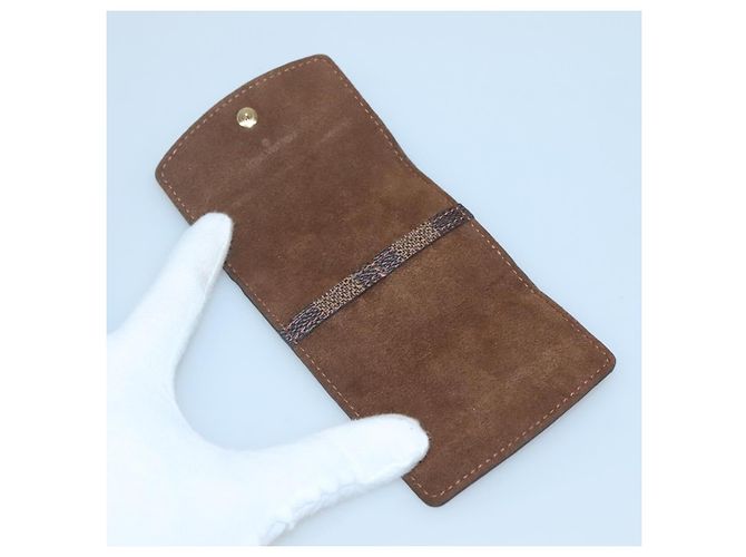Custodia per gemelli Louis Vuitton Damier Marrone - vista 5