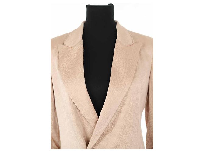 Roland Mouret Blazer de seda rosa - vista 2