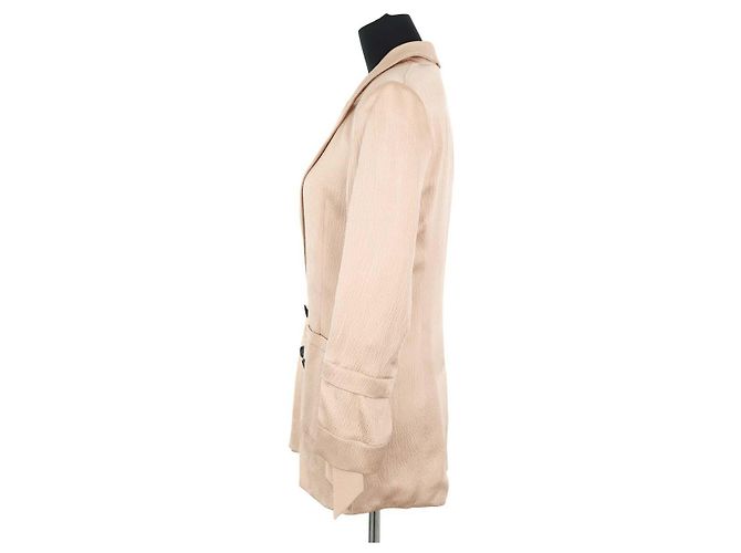 Roland Mouret Blazer de seda rosa - vista 3