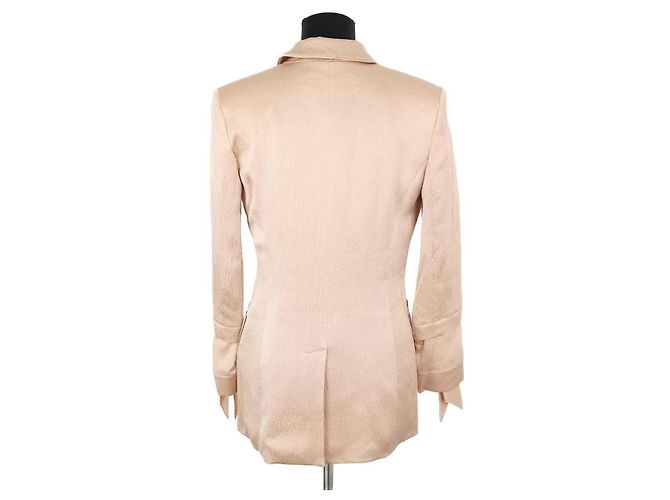 Roland Mouret Blazer de seda rosa - vista 4
