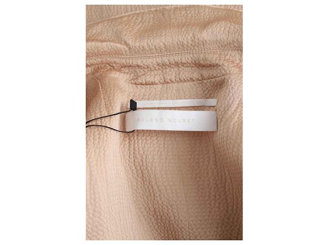 Roland Mouret Blazer de seda rosa - vista 5