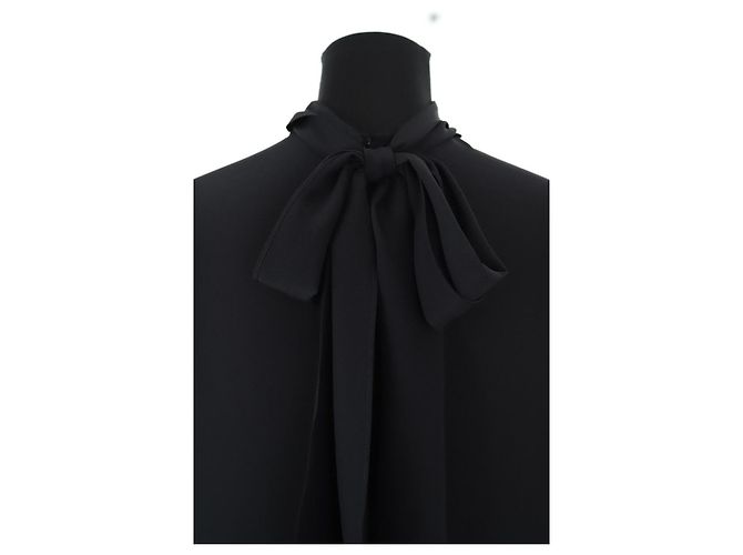 Fendi Abito in seta nero - vista 4