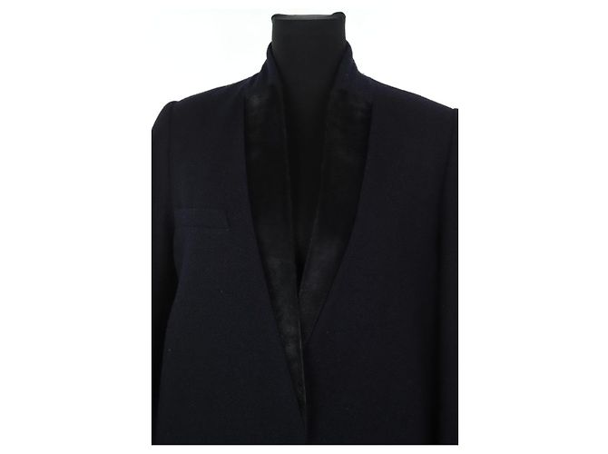 Isabel Marant Abrigo de lana negro - vista 2