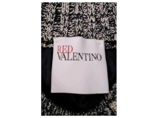 Valentino Mini falda de algodón gris - vista 5