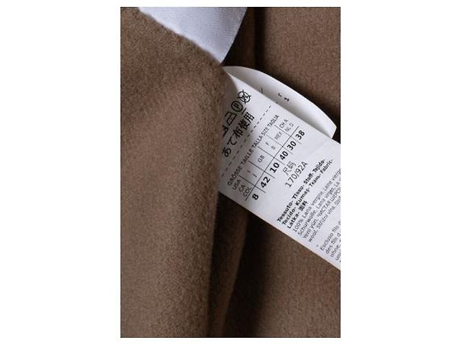 Autre Marque Cappotto in lana con cintura S'Max Mara Marrone - vista 6