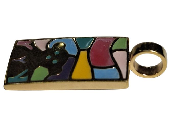 Autre Marque Tous Anhänger Emaille Farben 18K GOLD - Ansicht 4