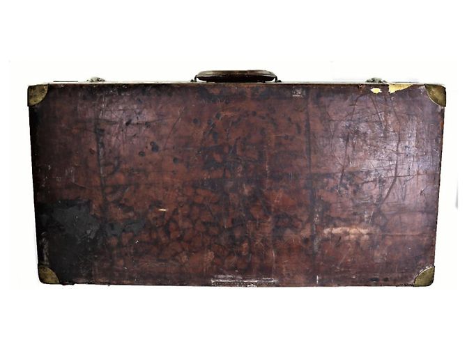 Valigia Louis Vuitton Vintage Anni 20 Marrone - vista 12