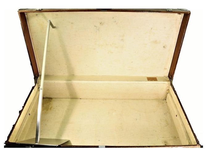 Valigia Louis Vuitton Vintage Anni 20 Marrone - vista 15