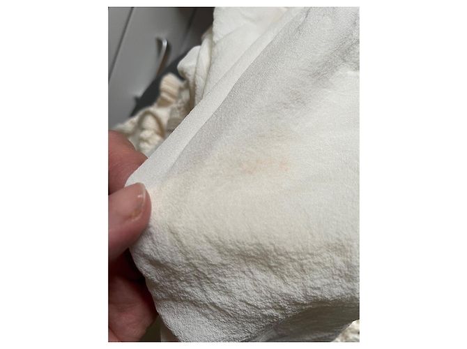 Suéter Dior de lã torcida e seda creme Cru - vista 10