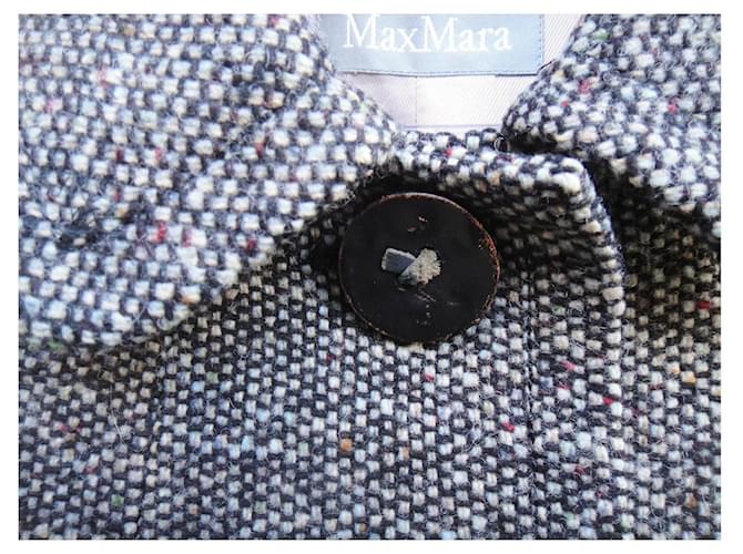 Abrigo Max Mara de tweed gris - vista 5