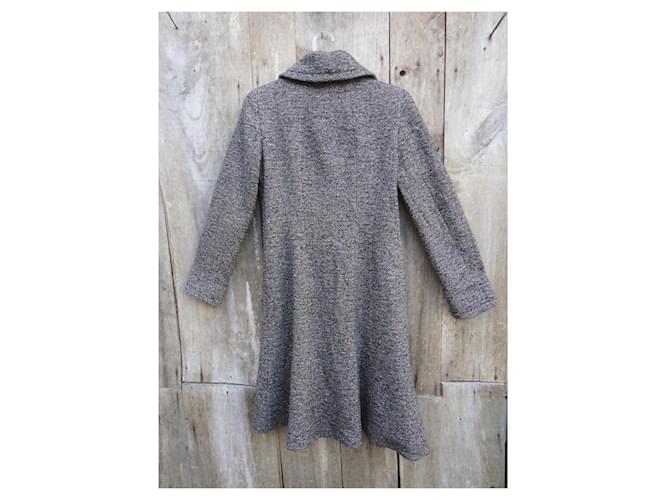 Abrigo Max Mara de tweed gris - vista 6